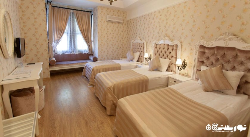 نمای اتاق تریپل هتل آسپن